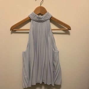 Intermix  pleated blouse